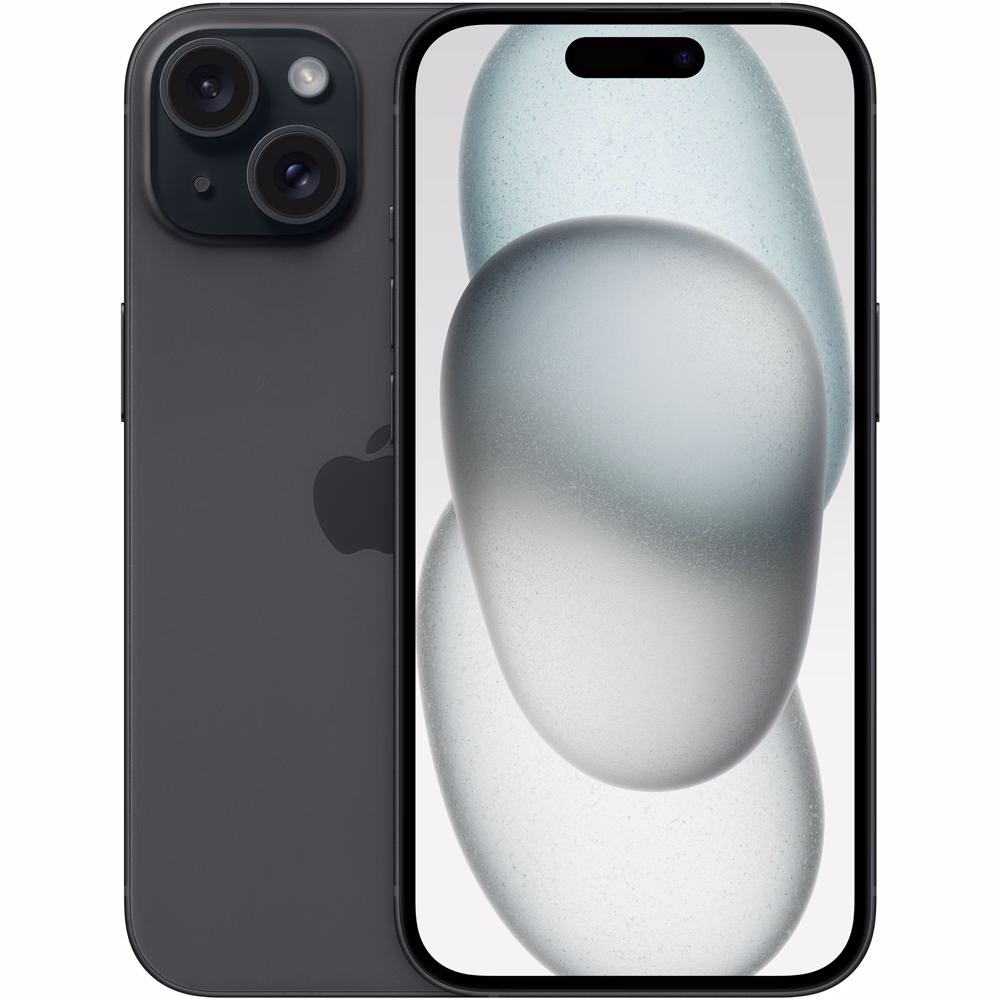 Apple iPhone 15, Black, 128 GB, Foarte bun