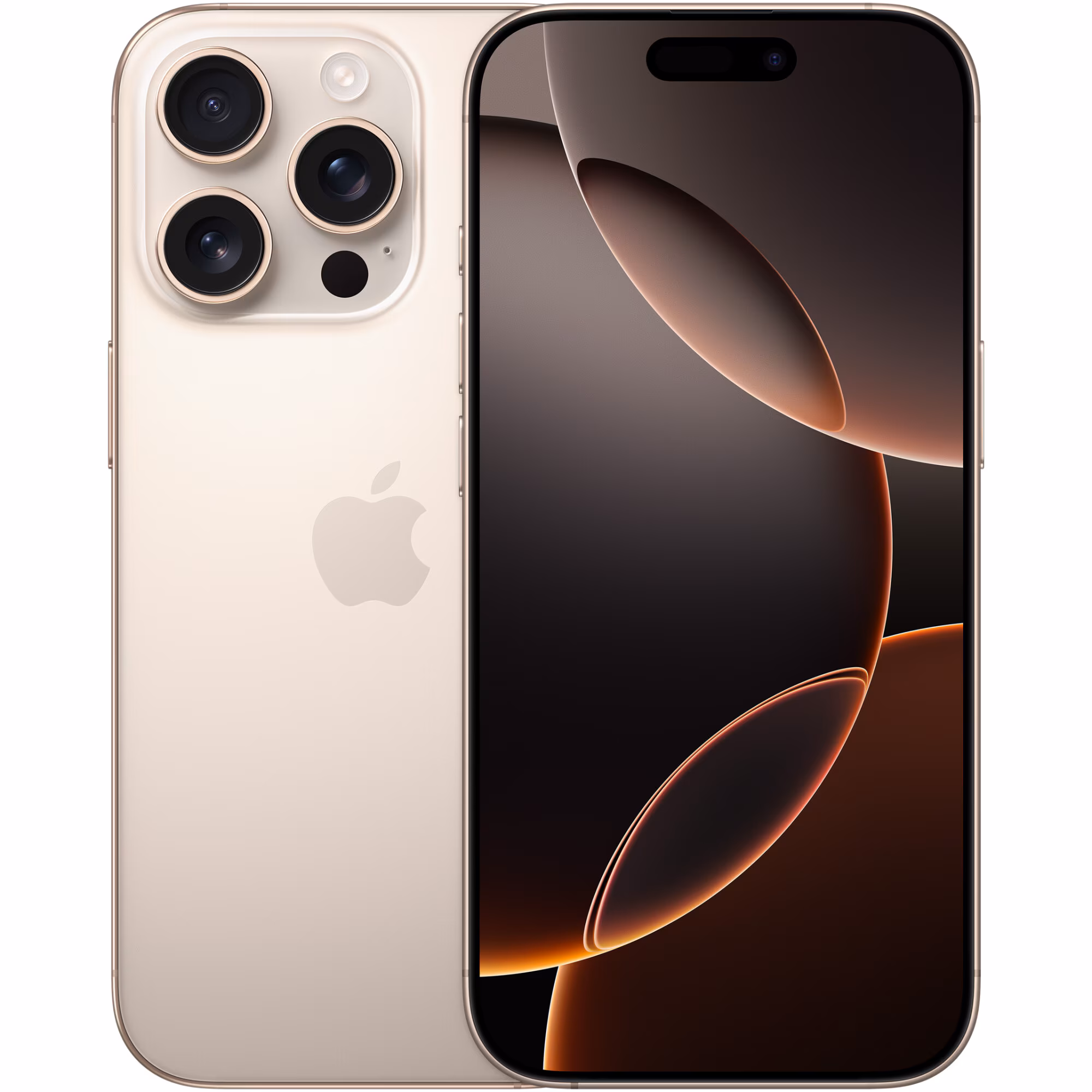Apple iPhone 16 Pro, Desert Titanium, 256 GB, Bun