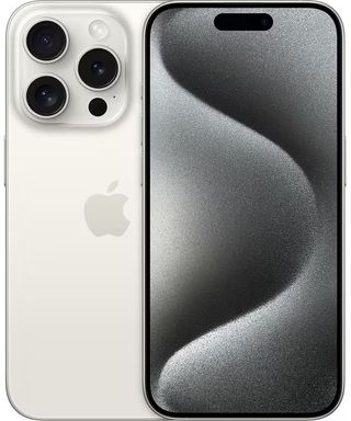 Apple iPhone 15 Pro, White Titanium, 512 GB, Bun